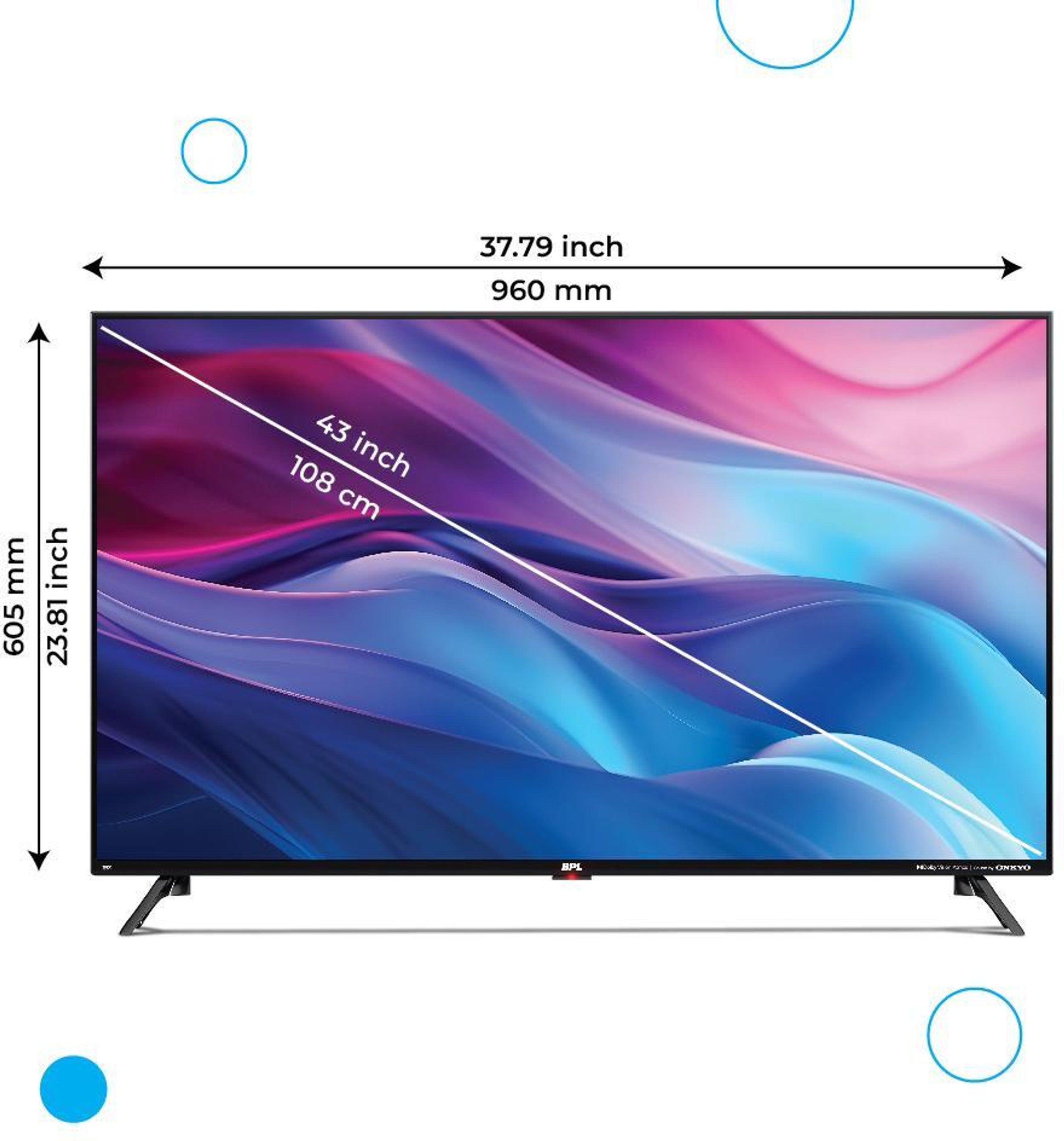 BPL 43 4K Home Theatre TV