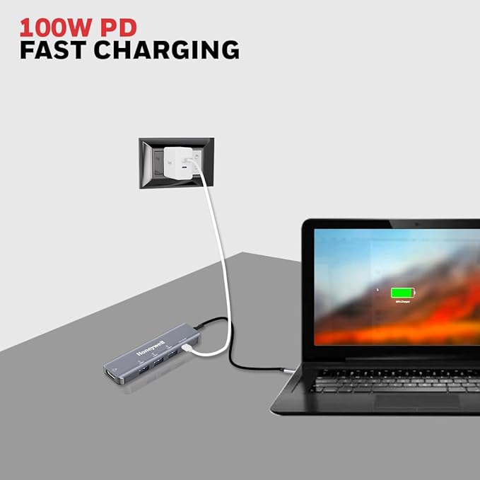 HC000023/LAP/CDK Honeywell 5-in-1 Type-C Docking Station