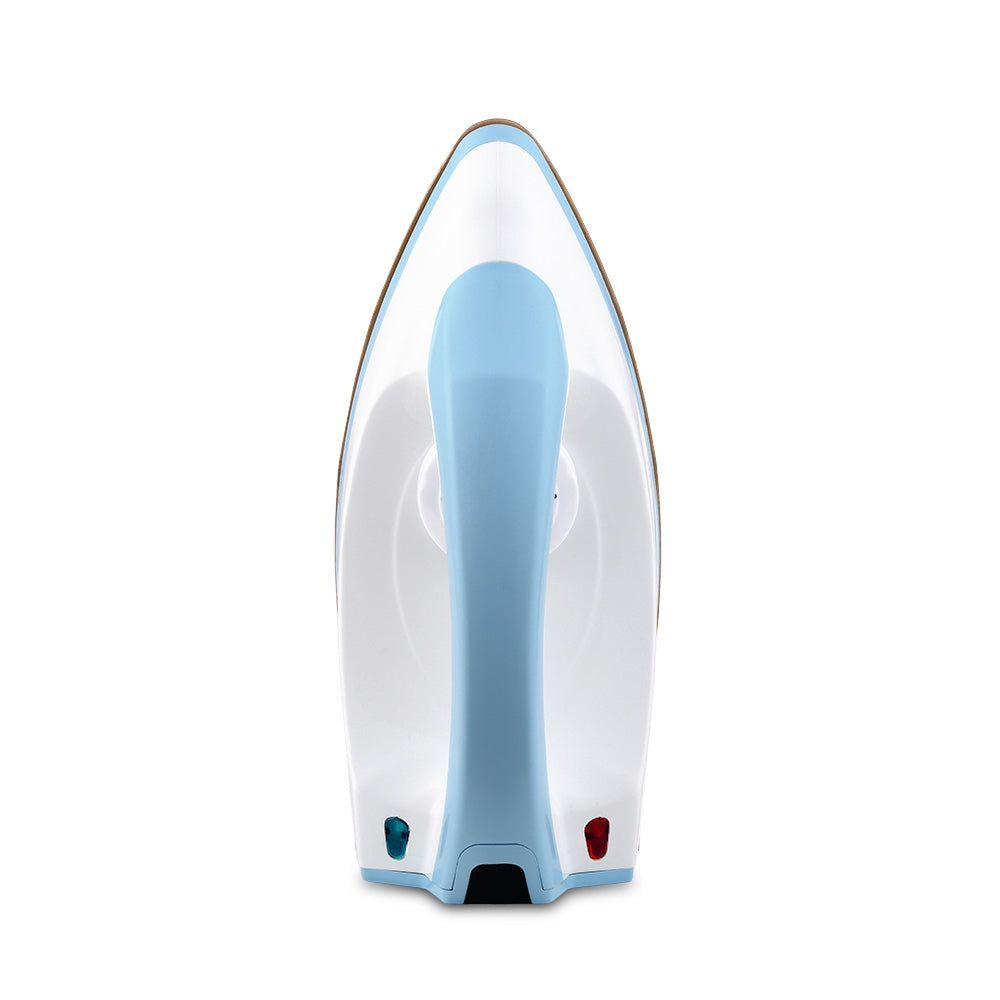 BPL BDIS0011 Dry Iron – 750W, Blue & White, Non-Stick Soleplate