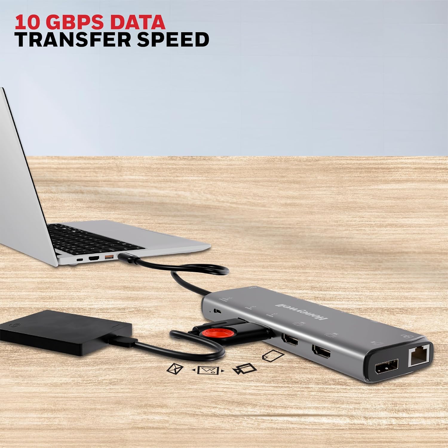 HC000029/LAP/CDK Honeywell 14-in-1 Type C Dock