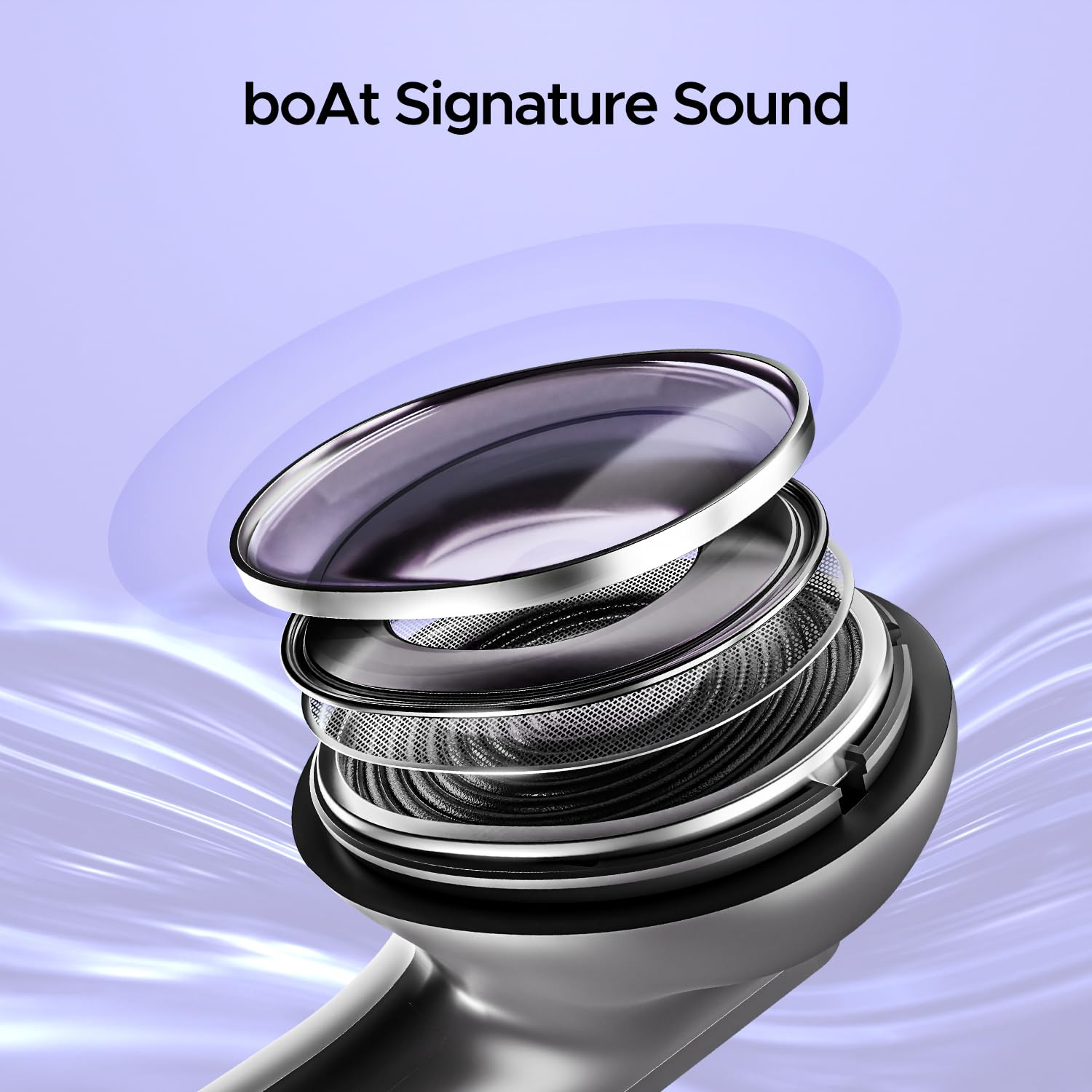 #Color_Mist Grey boAt Airdopes 91