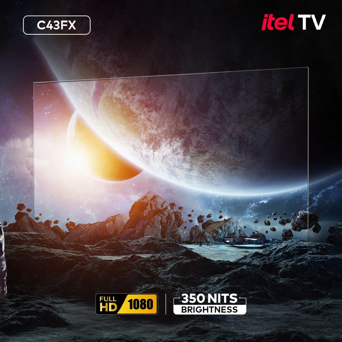 itel C43FX 43 Inch Full HD Smart Coolita LED TV Vijay Telecom
