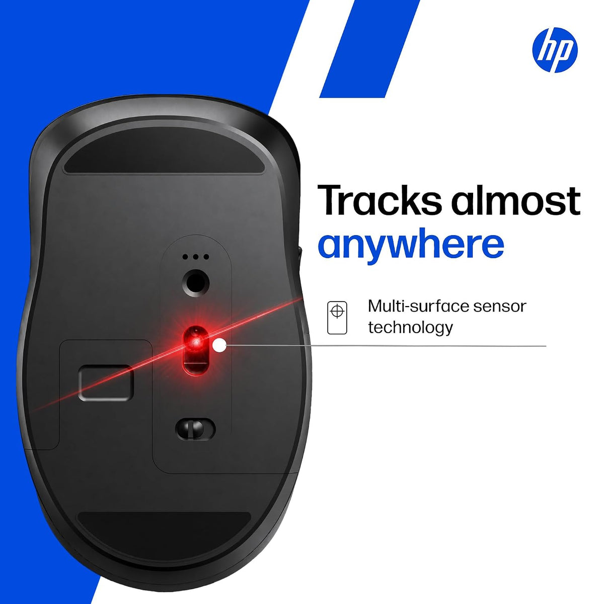 HP M190 Wireless Mouse 2.4 GHz Multi-surface sensor technology HP | DJI collaboration
