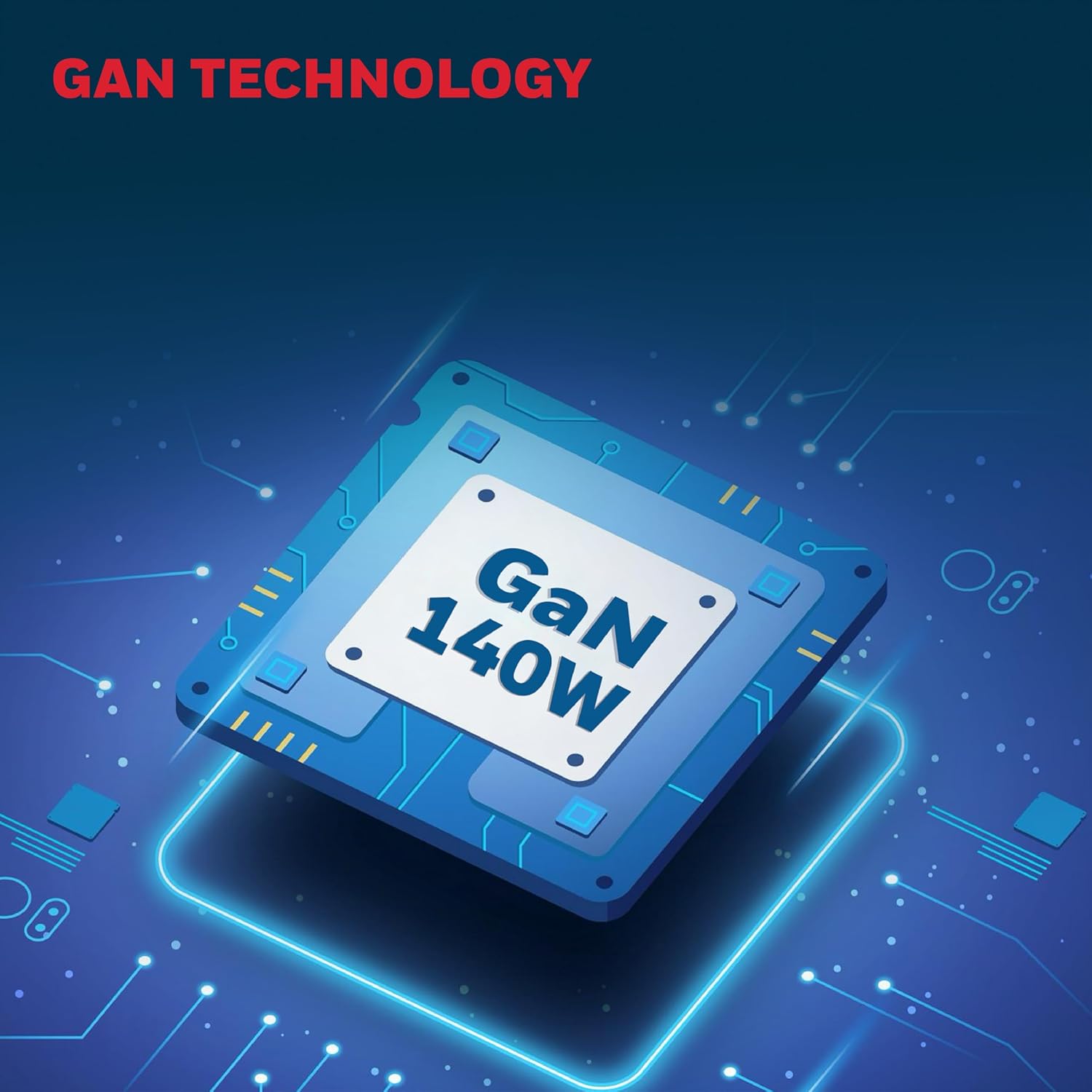 HC000050/CHG/GAN/WHT/140W Honeywell Zest Charger GaN