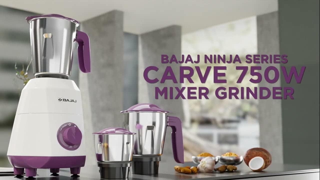 BAJAJ NINJA SERIES CARVE 750W PURPLE