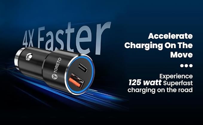 437N TOR CAR CHARGER TURBO MAX 45W+80W