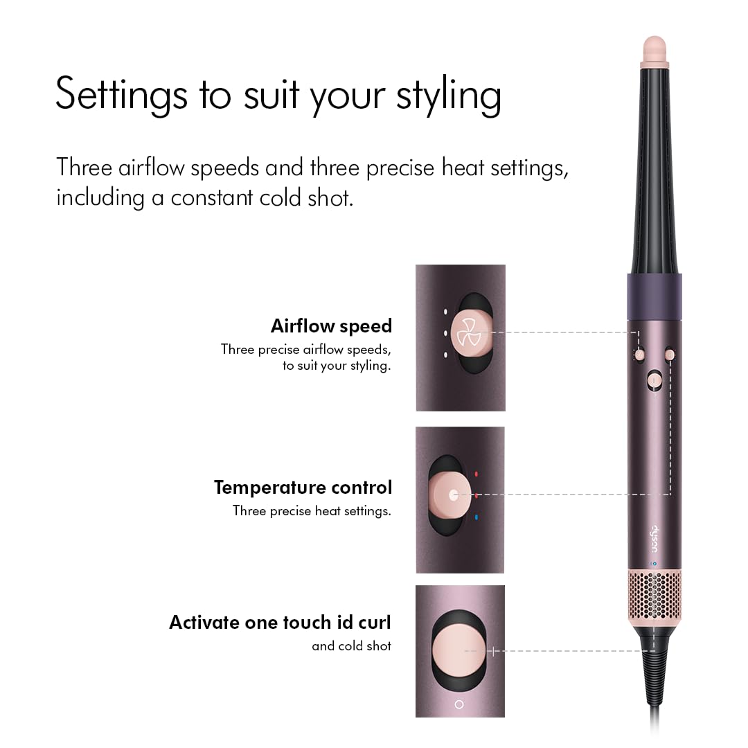 #Dyson Airwrap i.d Multi Styler and Dryer Jasper Plum