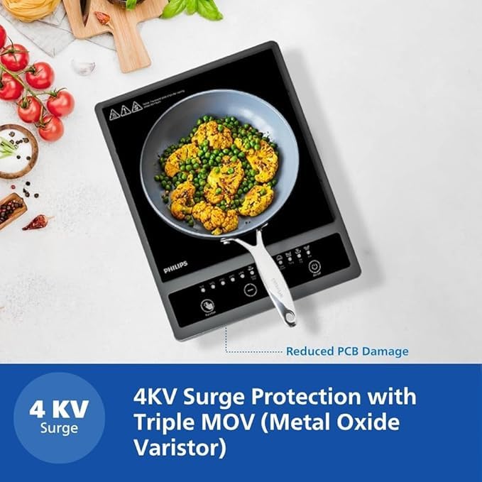 Philips HD4944 1500W Induction Cooktop