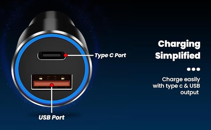 437N TOR CAR CHARGER TURBO MAX 45W+80W