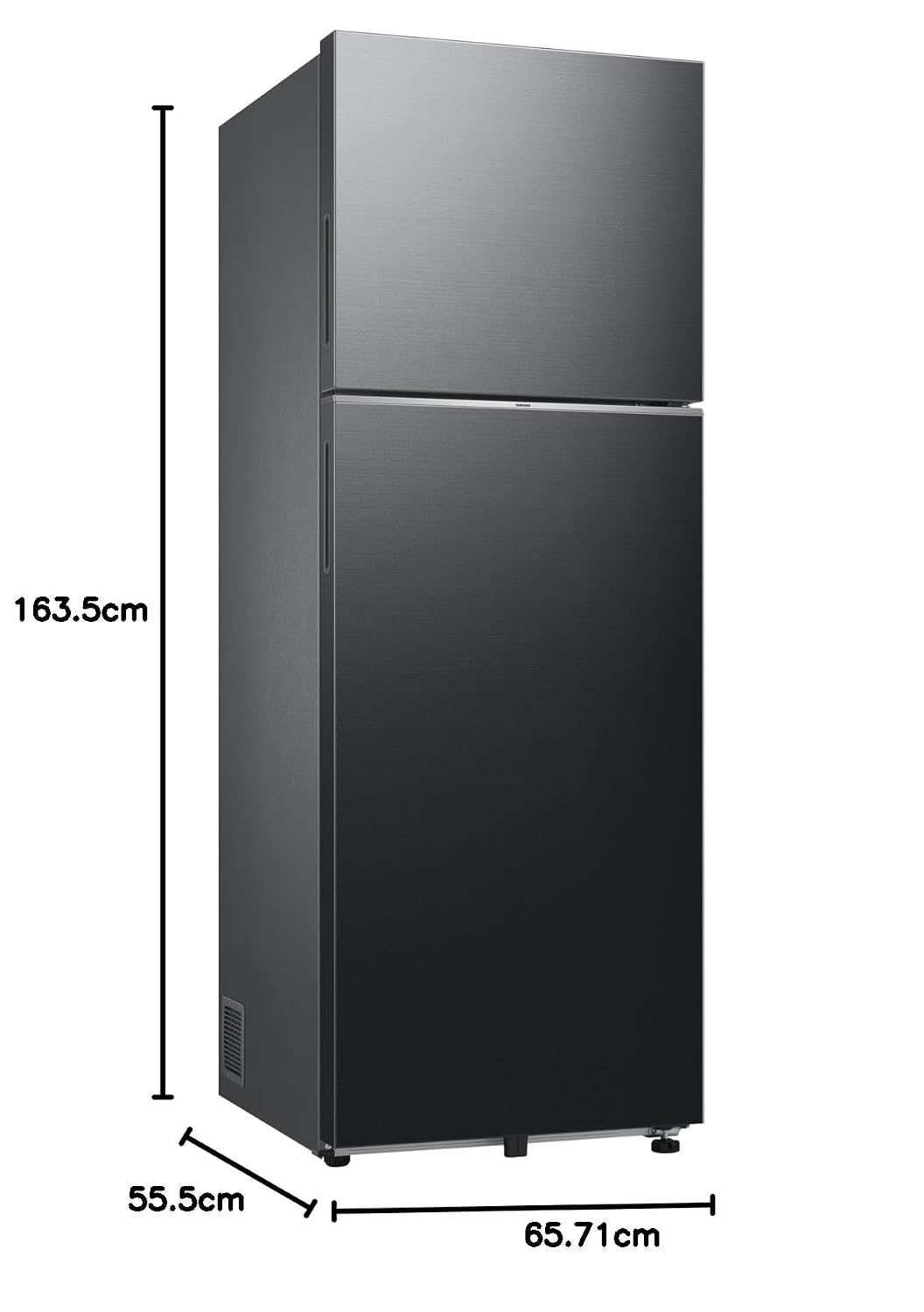 Samsung 256L 3 Star Bespoke AI Double Door Refrigerator