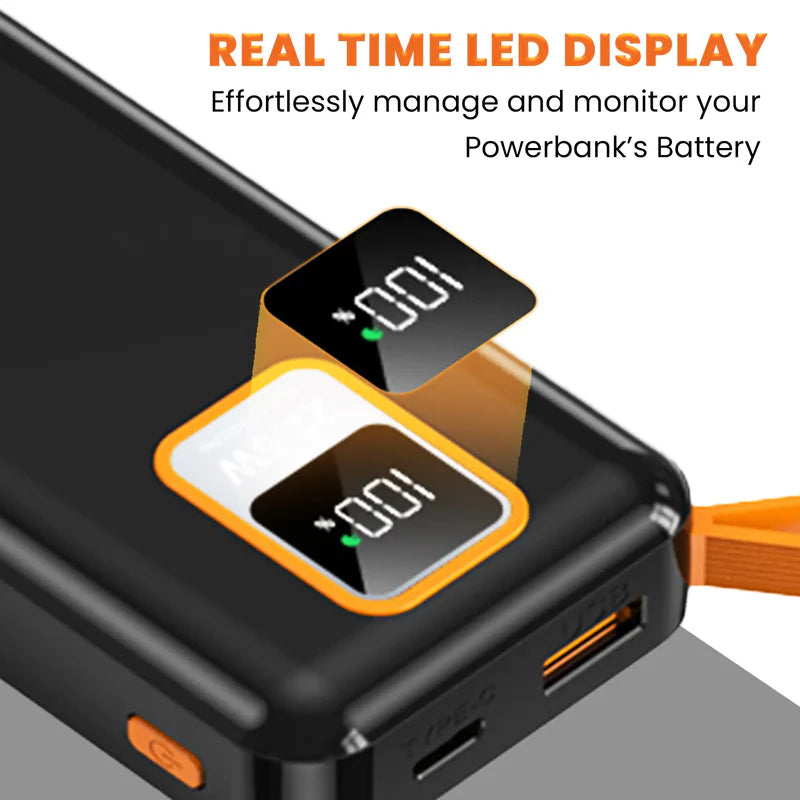 LAPCARE PB ORANGE-100000MAH-LPB-513-BLACK