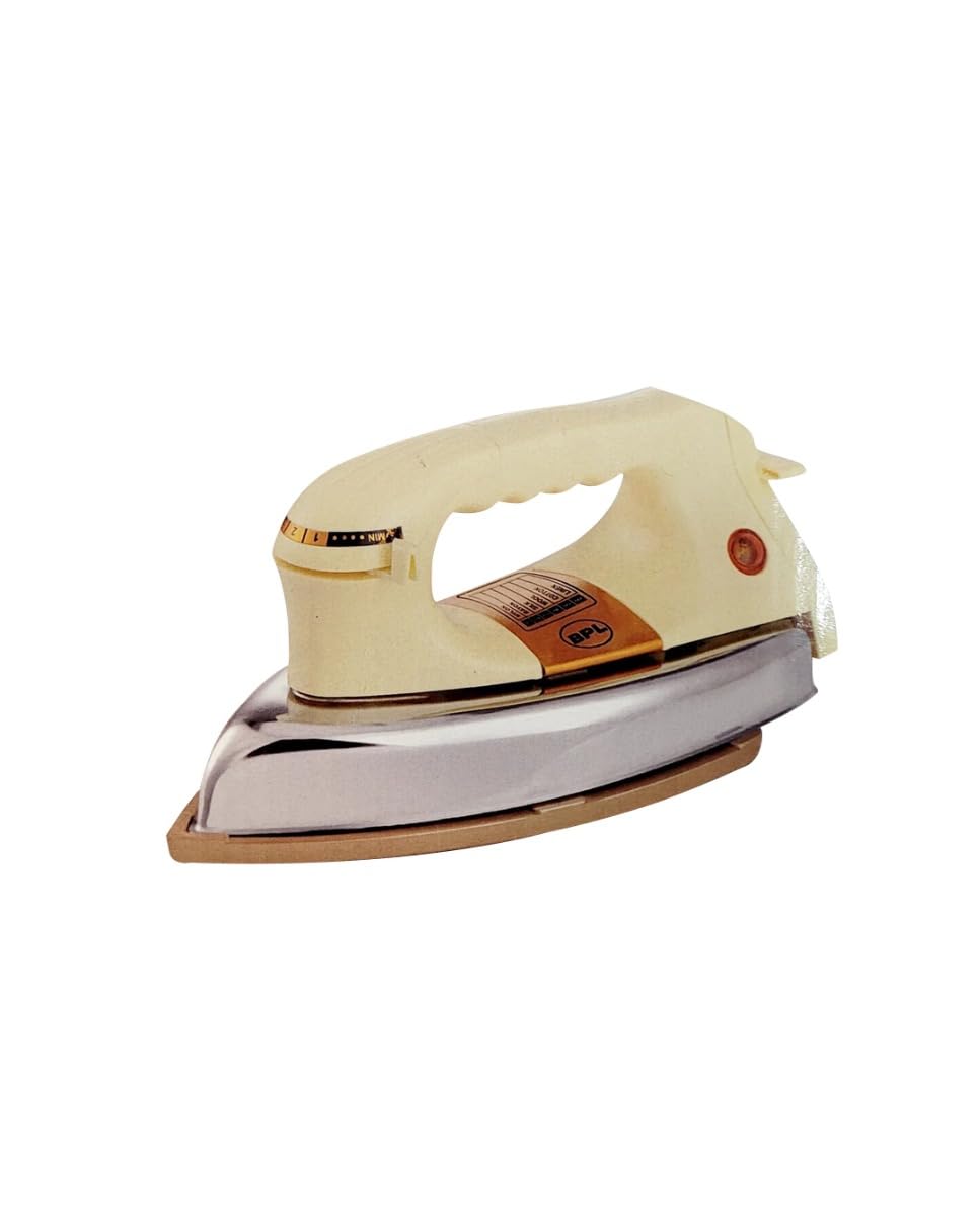 BPL Giganto Dry Iron Box, Heavy Waight 1.75 kg, 1000 Watts,Non Stick Coated Sole Plate,Adjustable Temperature Control,Heating Up Light (2 years Brand Waranty) Model-BDIS0051,Artical-494226828