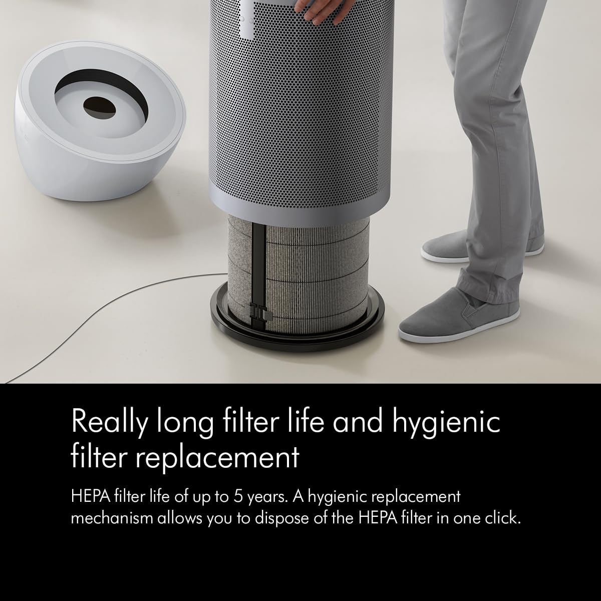 Dyson Purifier Big+Quiet (White/Satin silver) - BP02