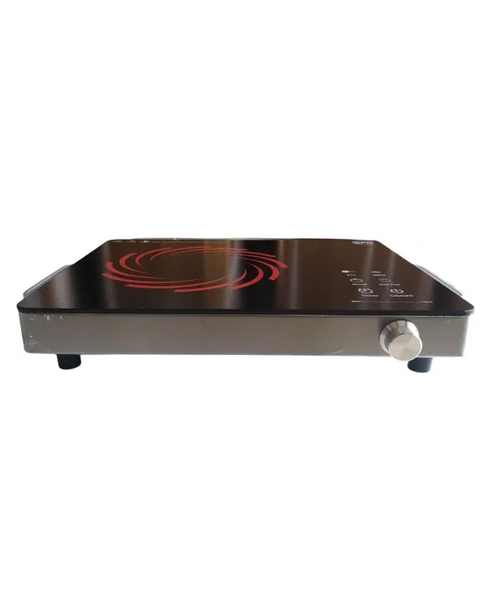 BPL 2200 W Induction Cooktop Touch Panel (Black, BIRCM24022 Infrared Cooktop, 4 Pre-Set Menus, Touch Control Timer Function 2200W)