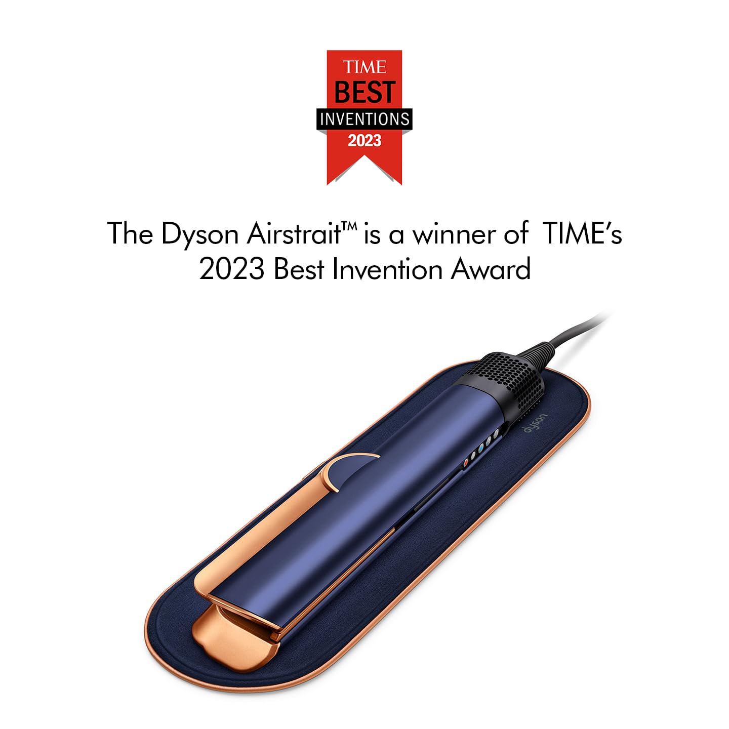 Dyson Airstrait™ straightener (Bright Nickel/Rich Copper)