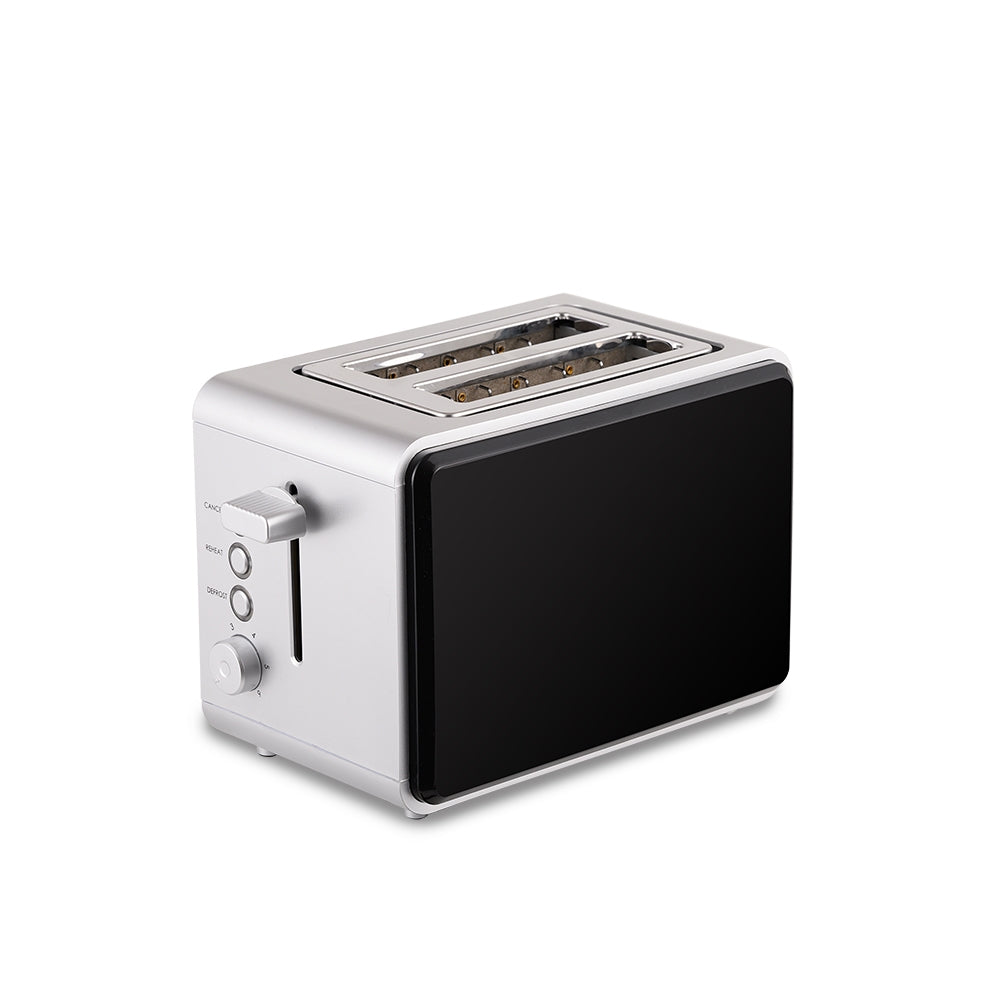 BPL MX 750W Pop-up Toaster – Model BPTPM0022S, Black & SilverProduct Description