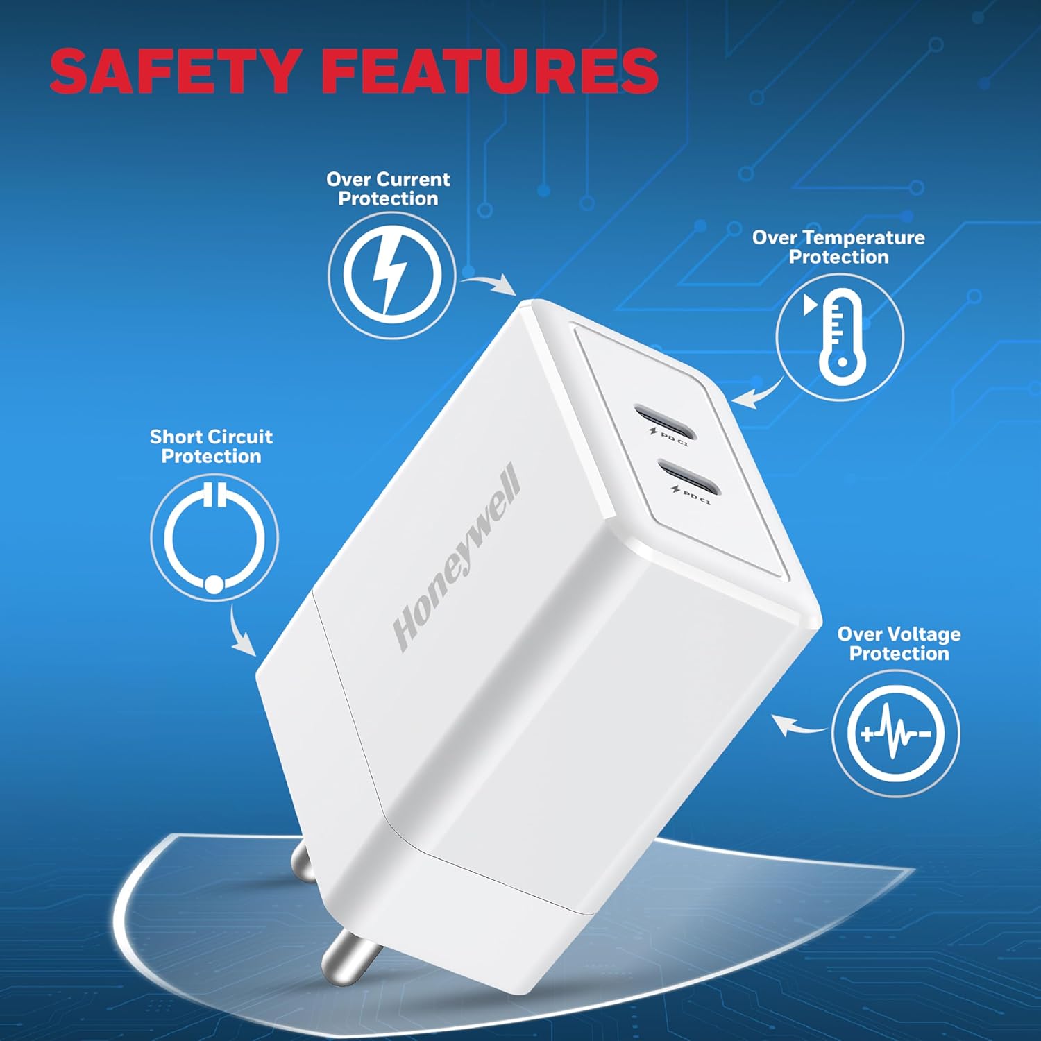 Honeywell Zest Charger GaN 45W