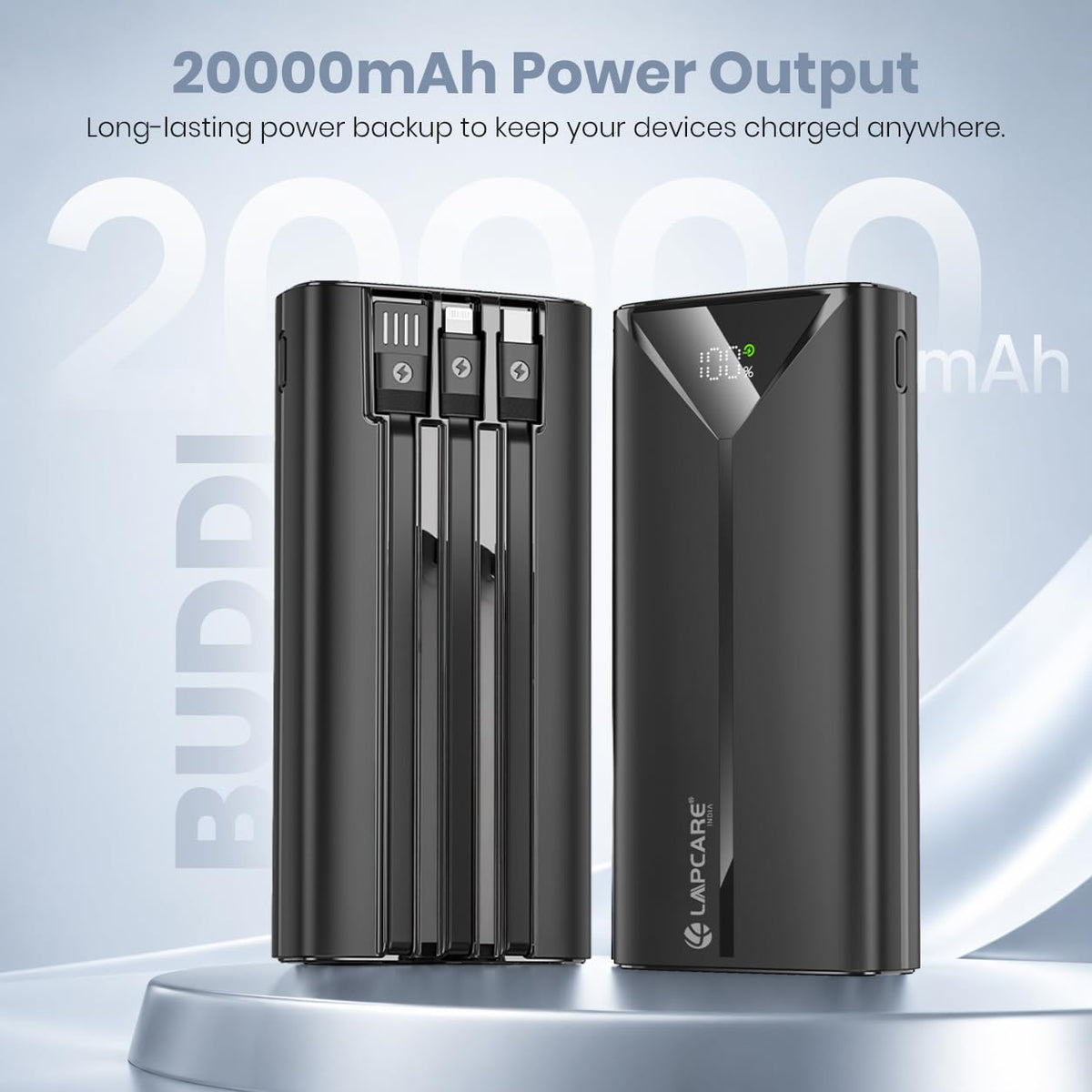 LAPCARE PB BUDDI-20000MAH-22.5W-LOX 307