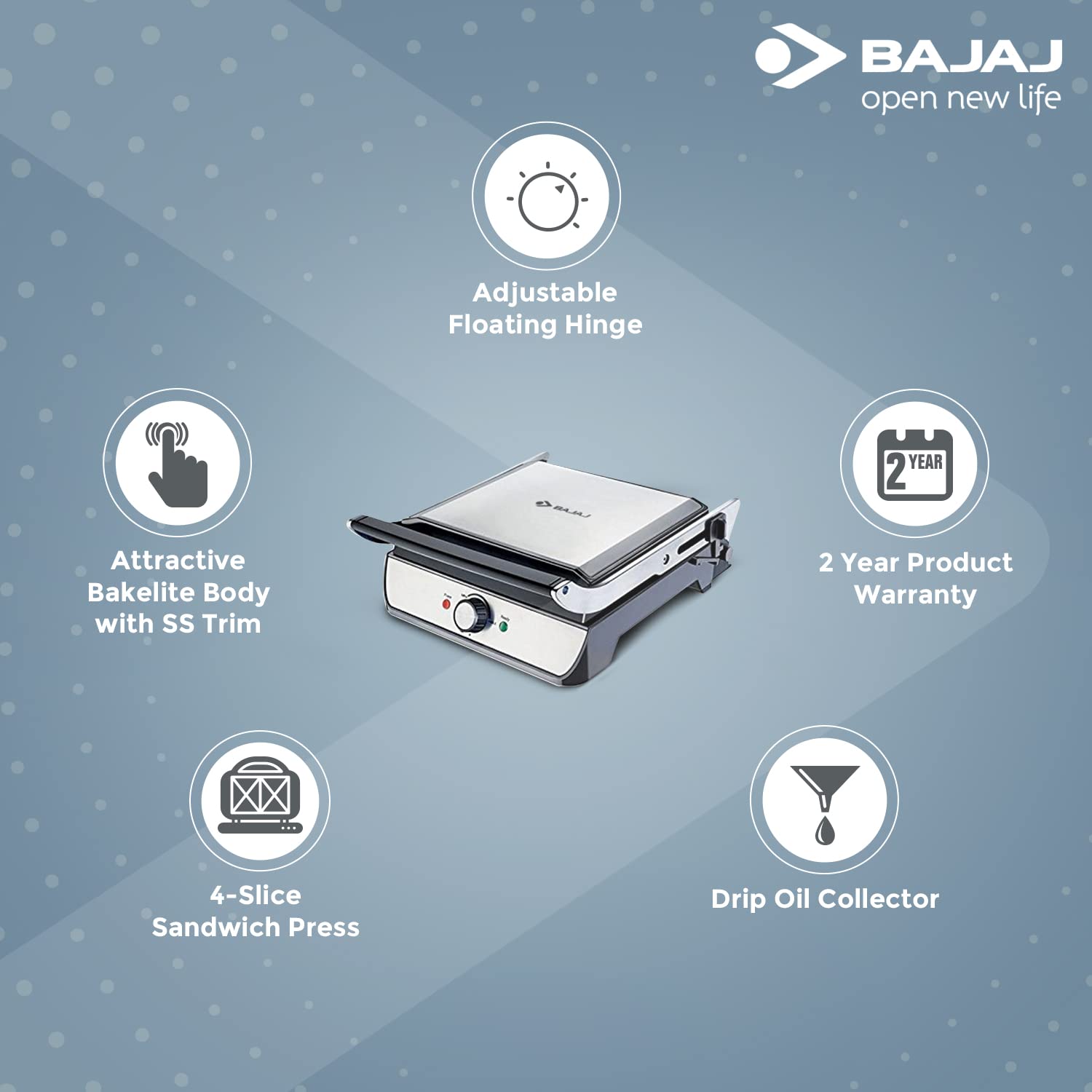 Bajaj Sandwich Maker
