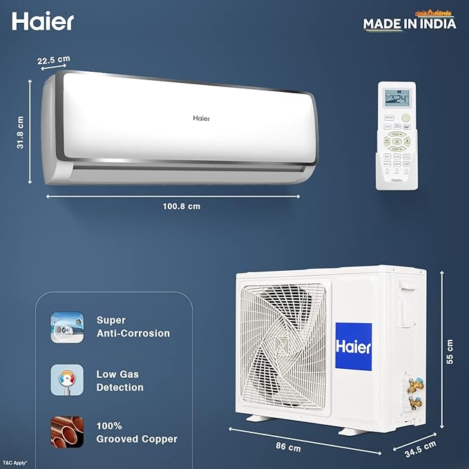 Haier 1.6 Ton 3 Star