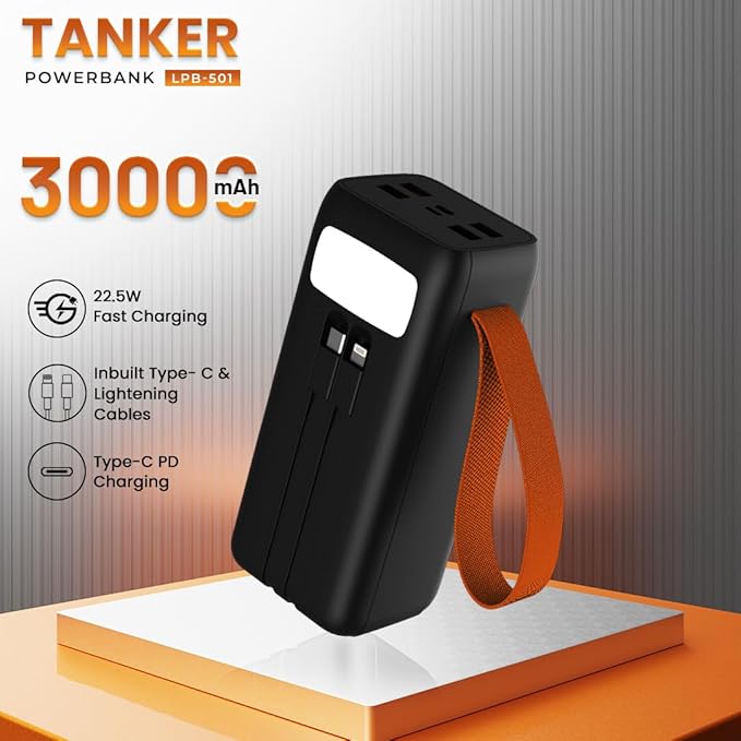 LAPCARE PB TANKER-300000MAH-LPB-501
