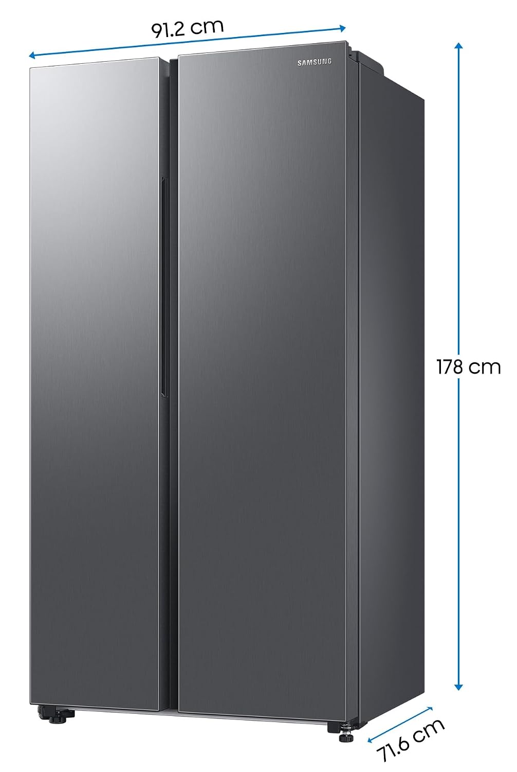 Samsung 653L 3 Star Side by Side Refrigerator