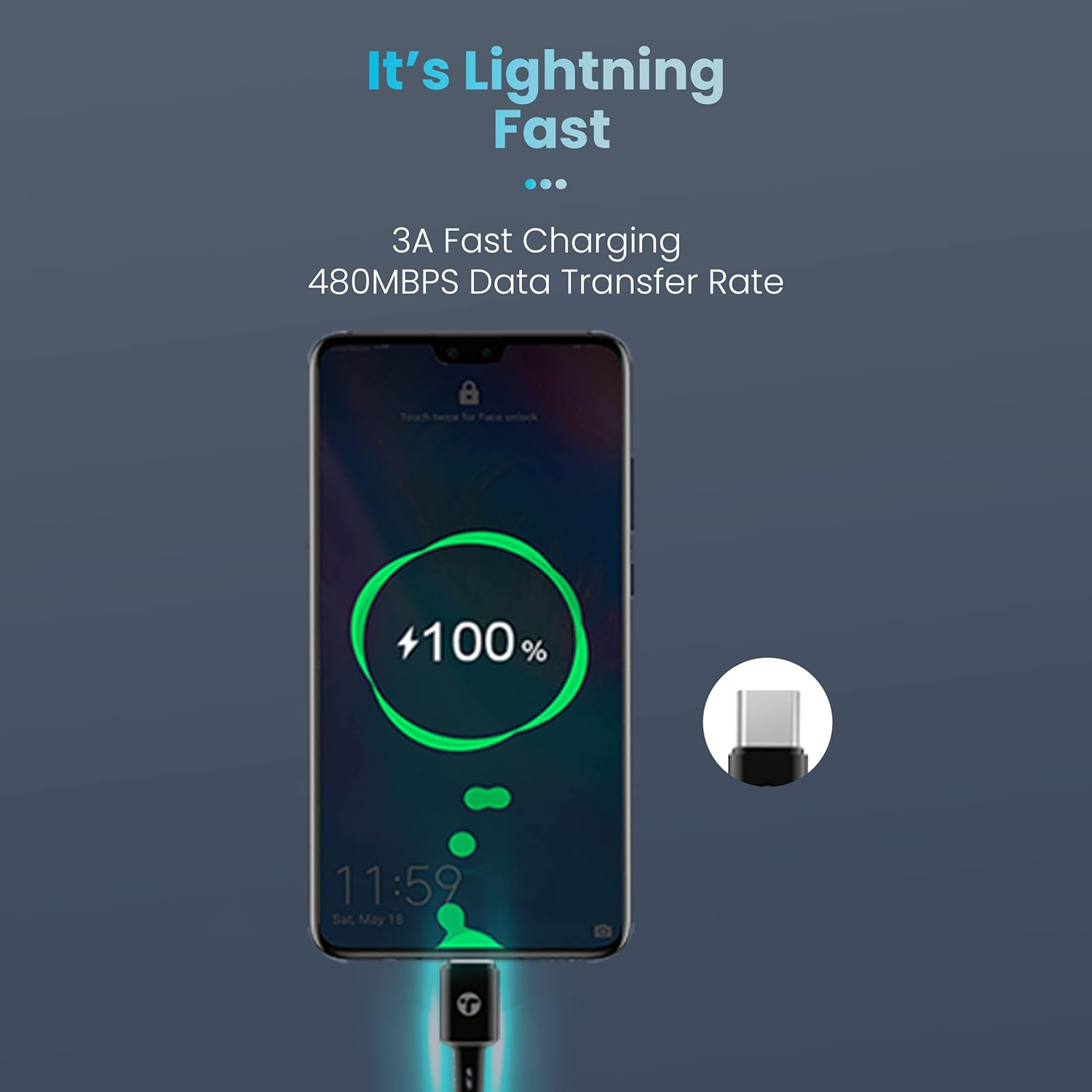 909N TOR CABLE C TYPE BRAIDED 30Watt DURA 9