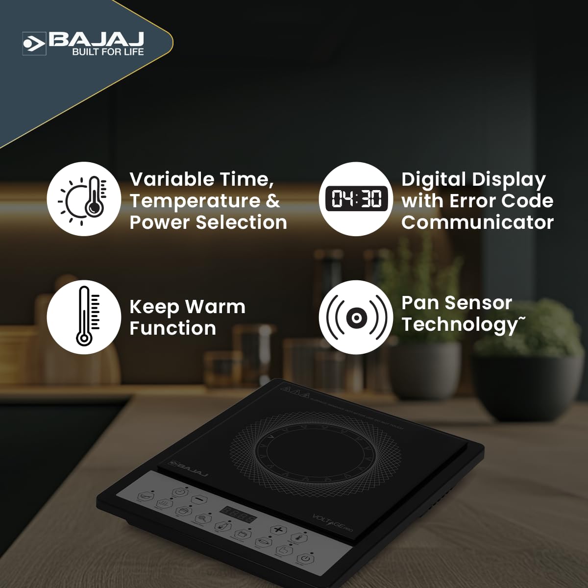 Bajaj ICX 160TS Neo Induction Stove