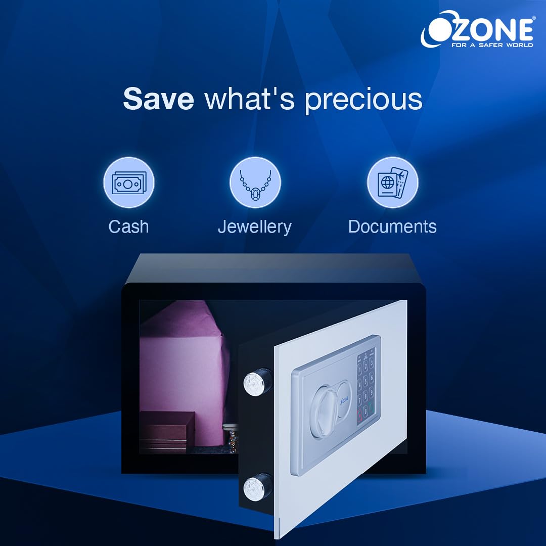 Ozone 7.8 Litres Digital Safe Locker