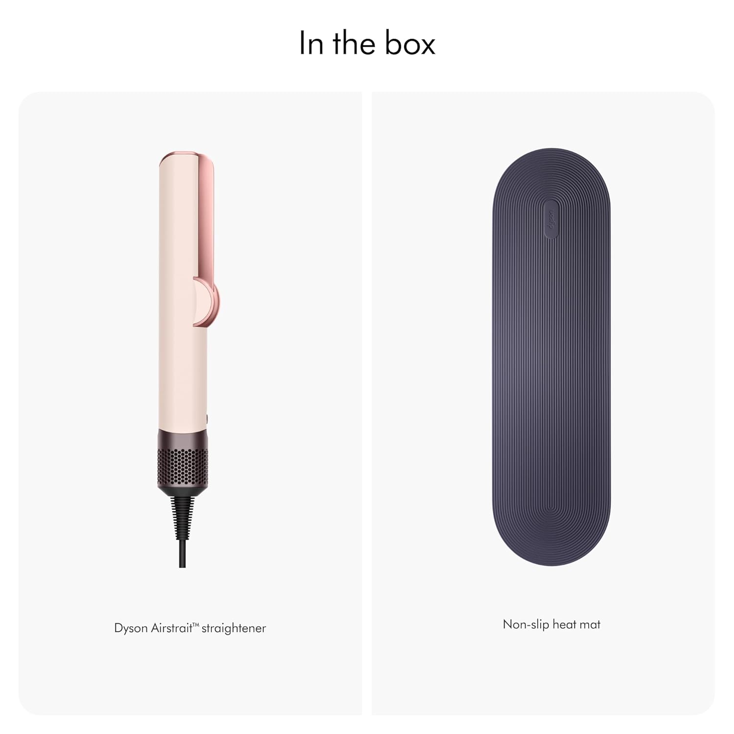 #Dyson Airstrait Straightener Ceramic rose Gold HT01