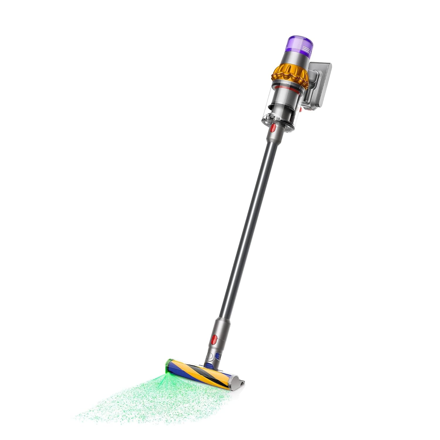 #Dyson V15 Cordless Vacuum Cleaner with 240AW Suction, Smart LCD Display, and 60-Minute Runtime