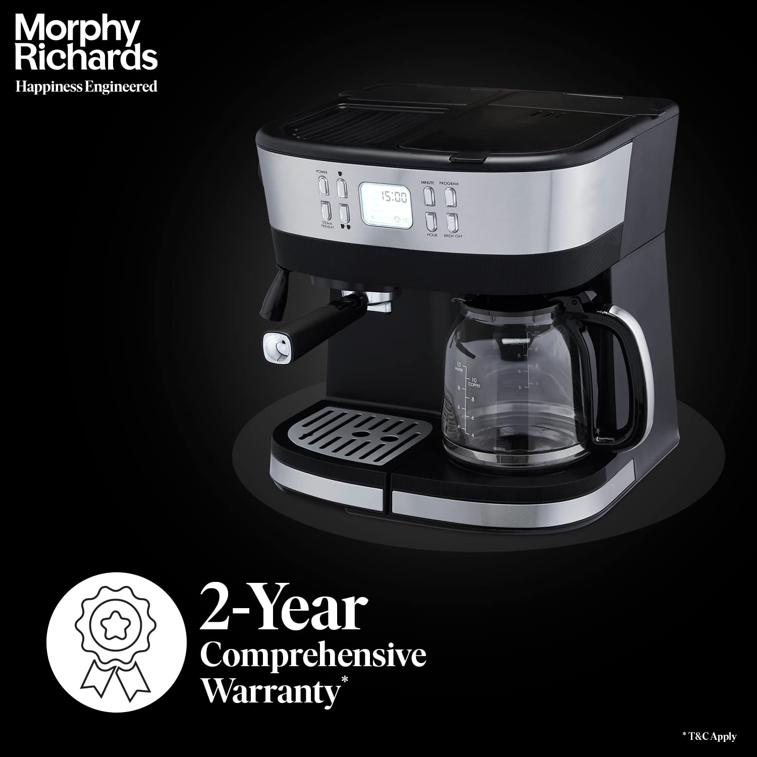 DuoPresso 2-in-1 Coffee Maker | Espresso & Drip