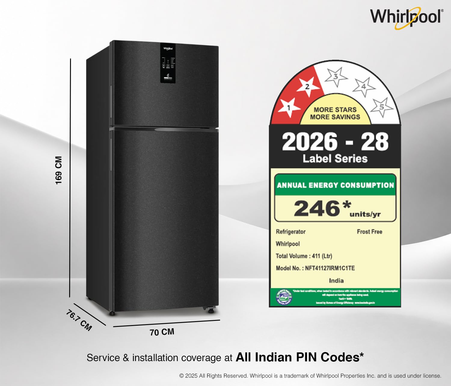 Whirlpool refrigerator