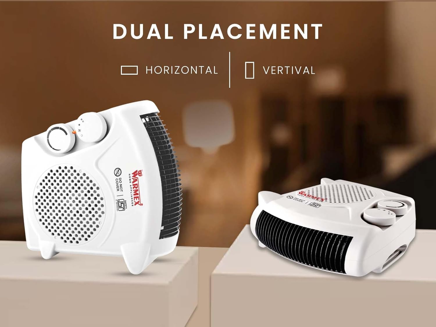 #Color_White Warmex Electric Portable Fan Room Heater