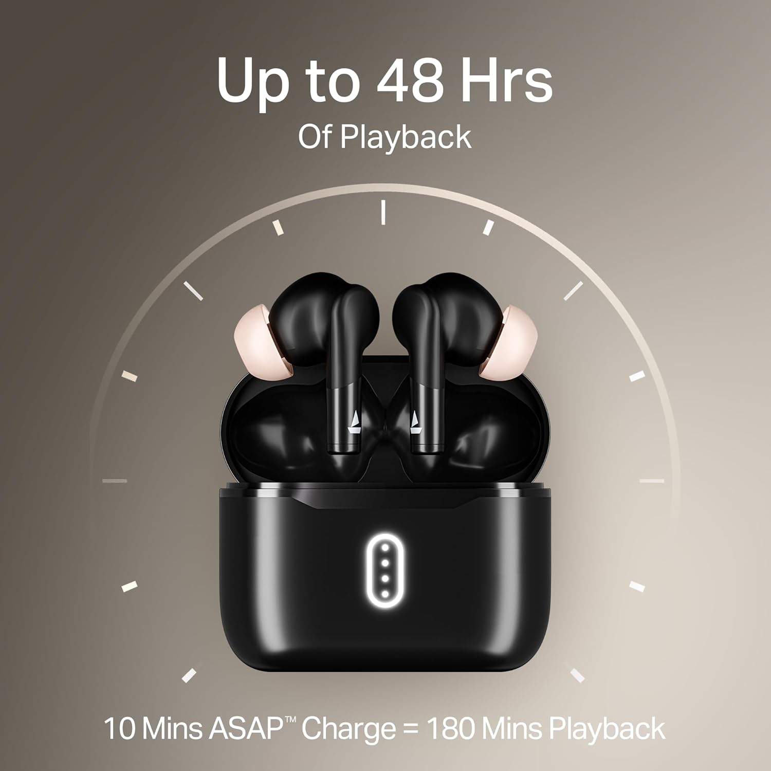 #Color_Active Black boAt Airdopes