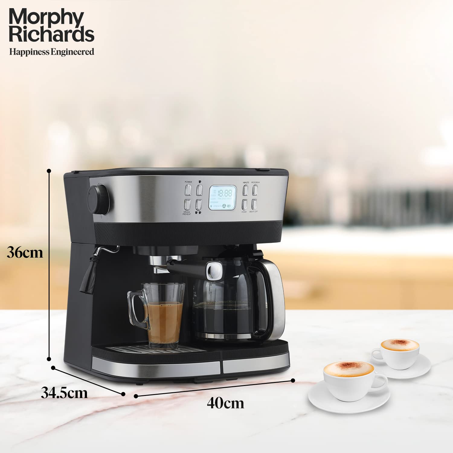 DuoPresso 2-in-1 Coffee Maker | Espresso & Drip