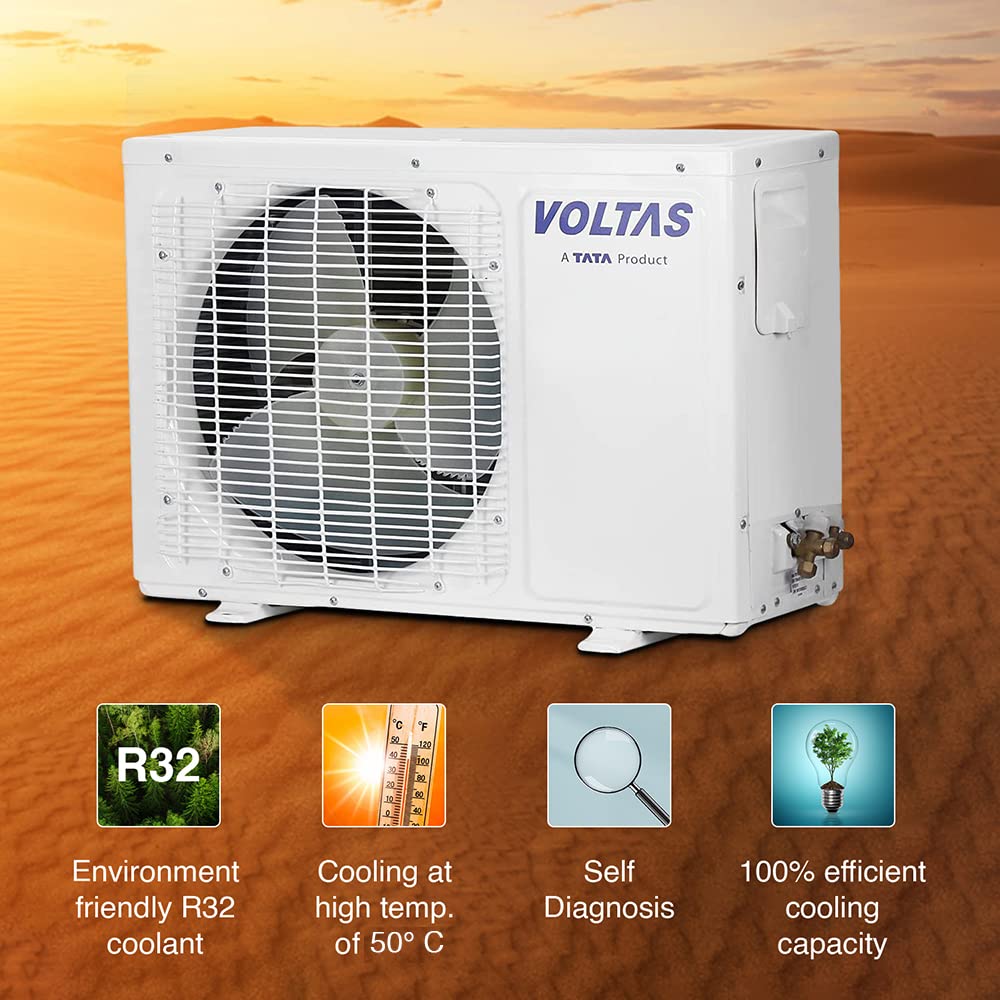 #Voltas 1.5 Ton 3 Star Adjustable Inverter Split AC
