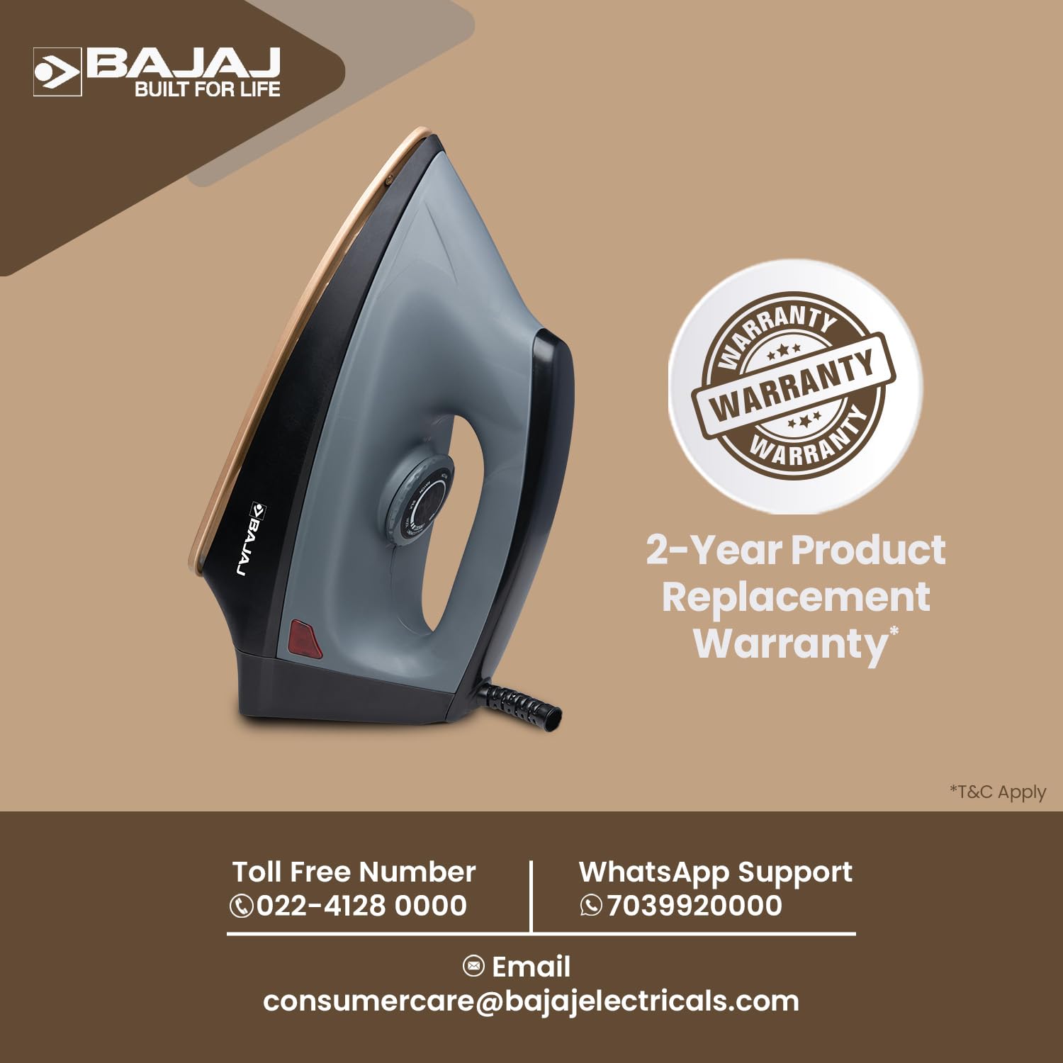 Bajaj Herculo dry Iron (440315)