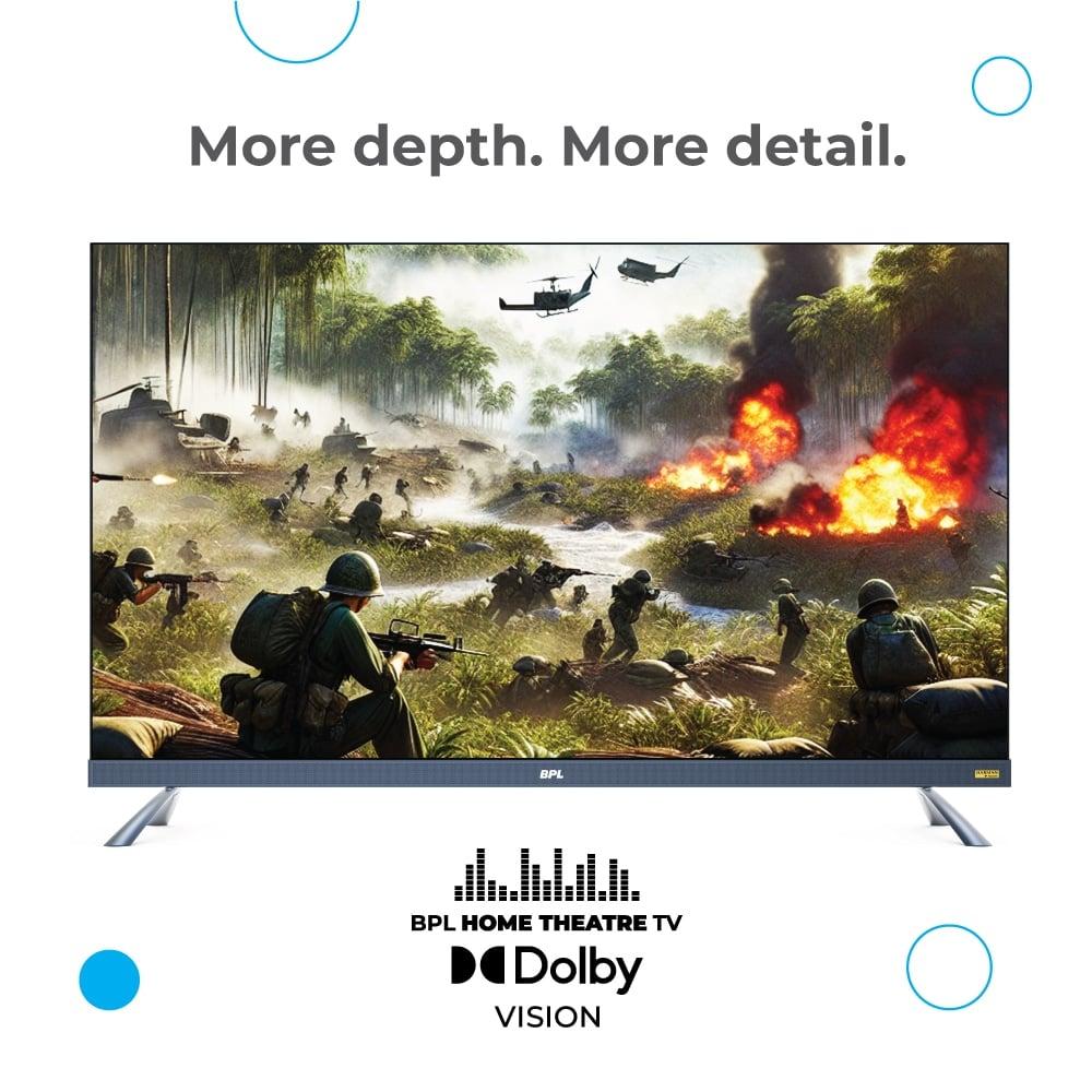 BPL 65 Inch QLED 4K Smart TV