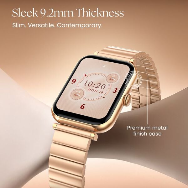 #Pink Fastrack Noir Charm Smartwatch