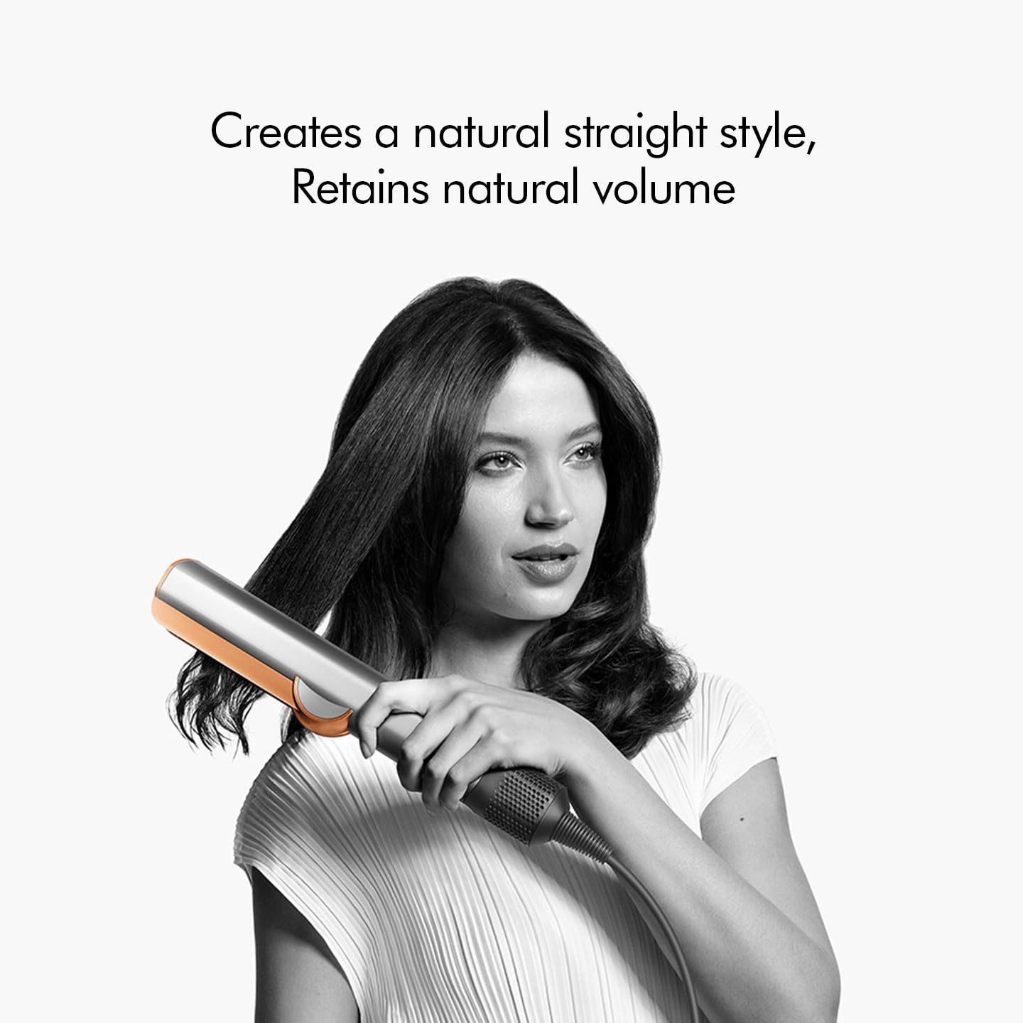 Dyson Airstrait™ straightener (Bright Nickel/Rich Copper)