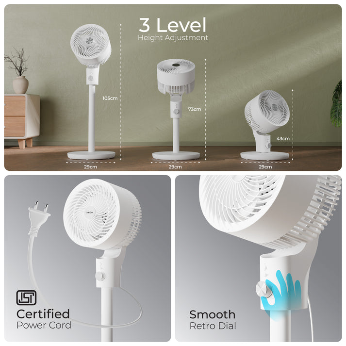 XECH Gusto Air Circulator Fan