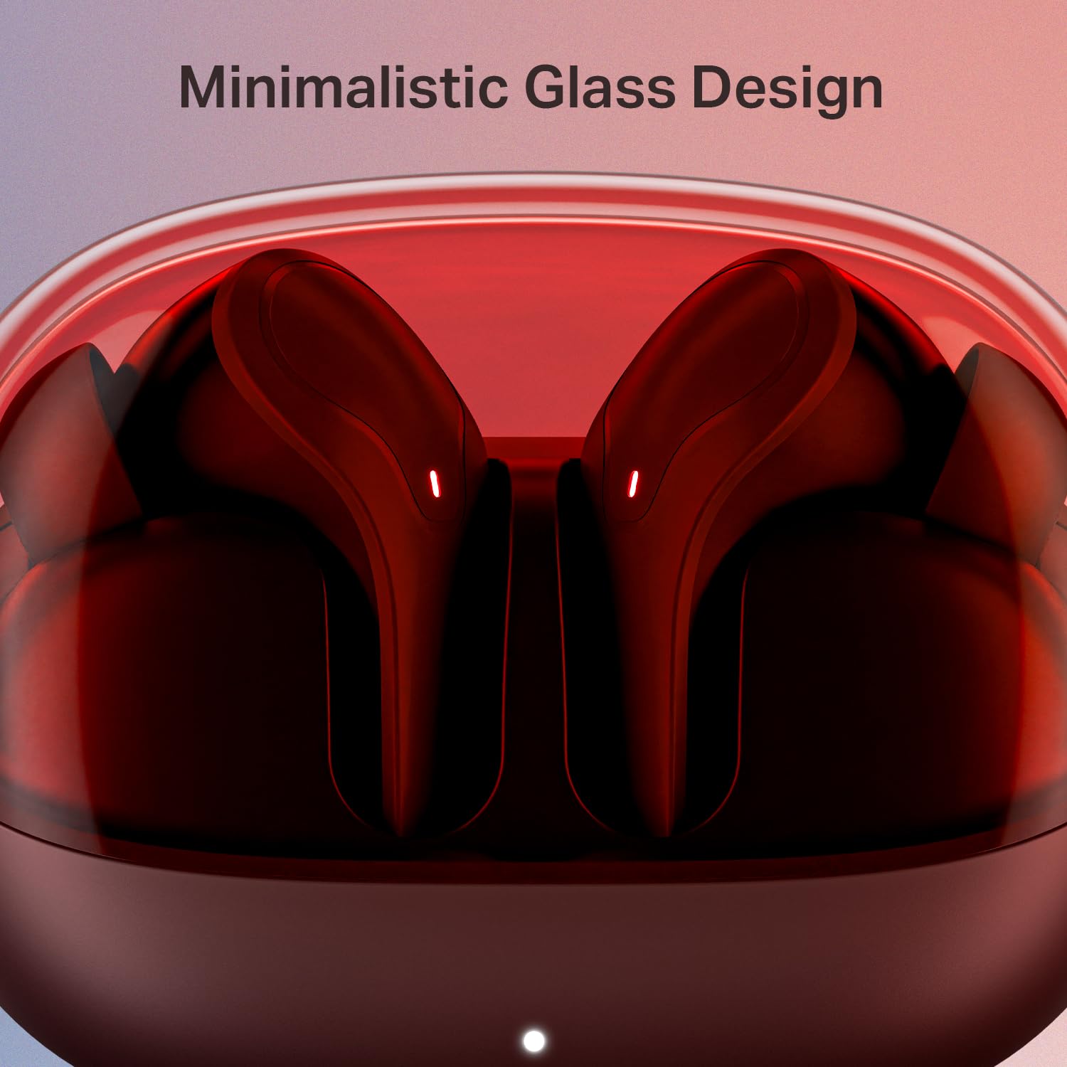 #Color_Crimson Red_boAt Airdopes Plus 311 wireless earbuds