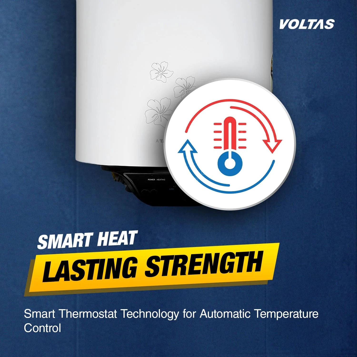 Voltas Aqua M 10 L (2000 W) Water Heater β Compact Power for Modern Homes