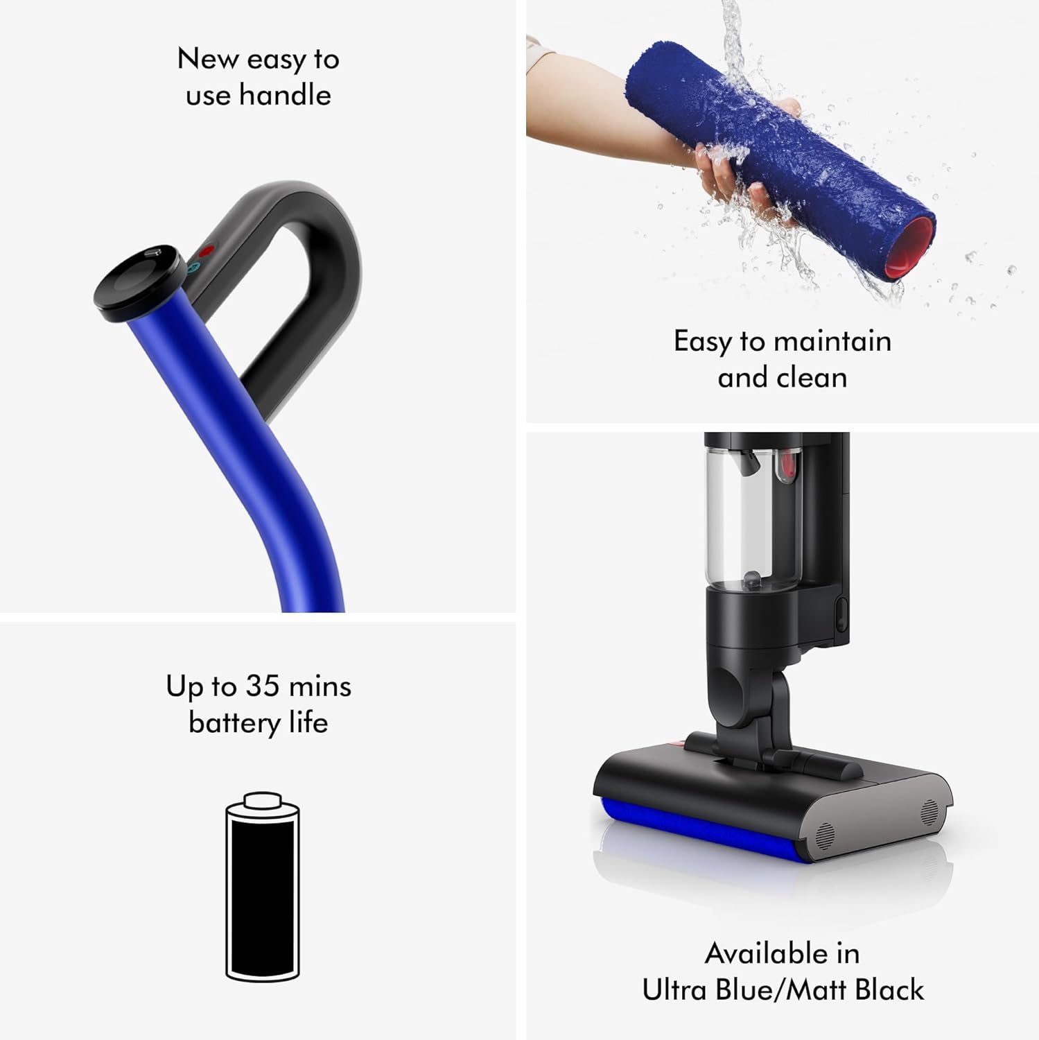 Dyson WashG1™ (Ultra Blue/Matt Black) wet cleaner