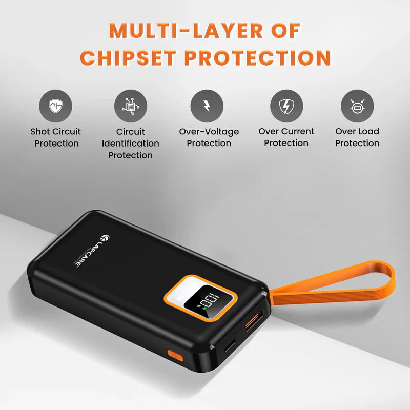 LAPCARE PB ORANGE-100000MAH-LPB-513-BLACK
