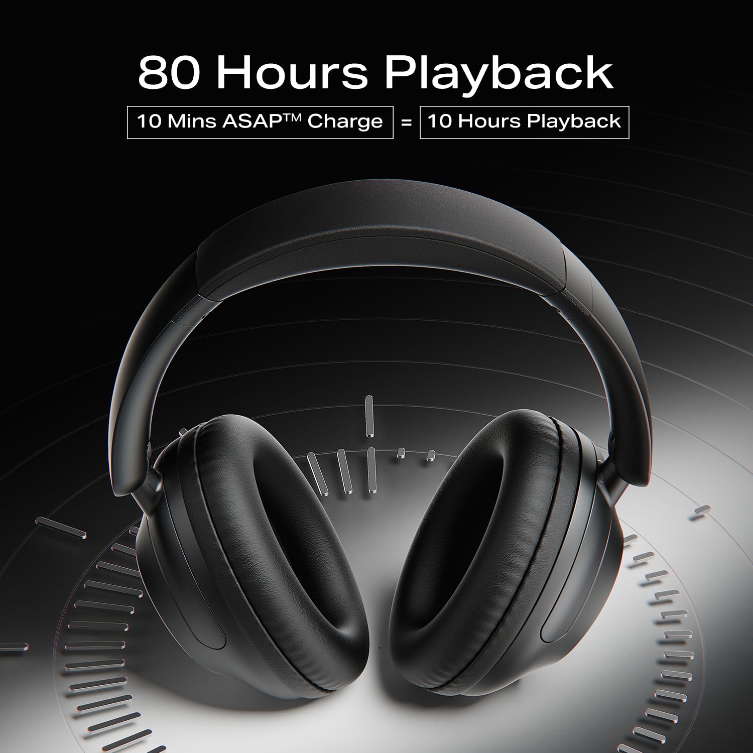 COSMIC BLACK boAt Rockerz 650 Pro