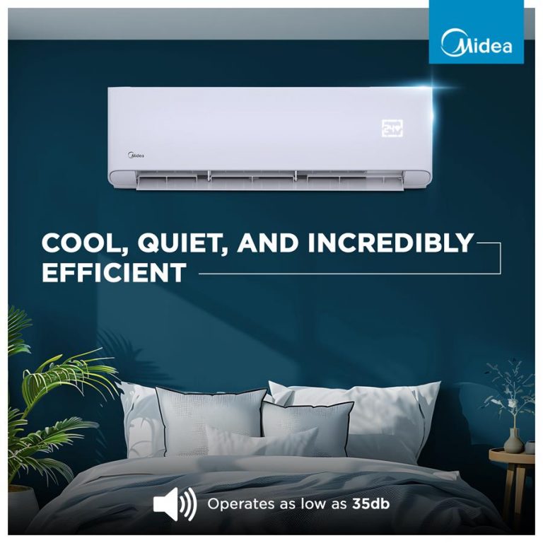 Midea 12K SANTIS PRO-X RYL Wi-Fi INVERTER R32 SPLIT AC_MAI12SP5R35W0 1 Ton