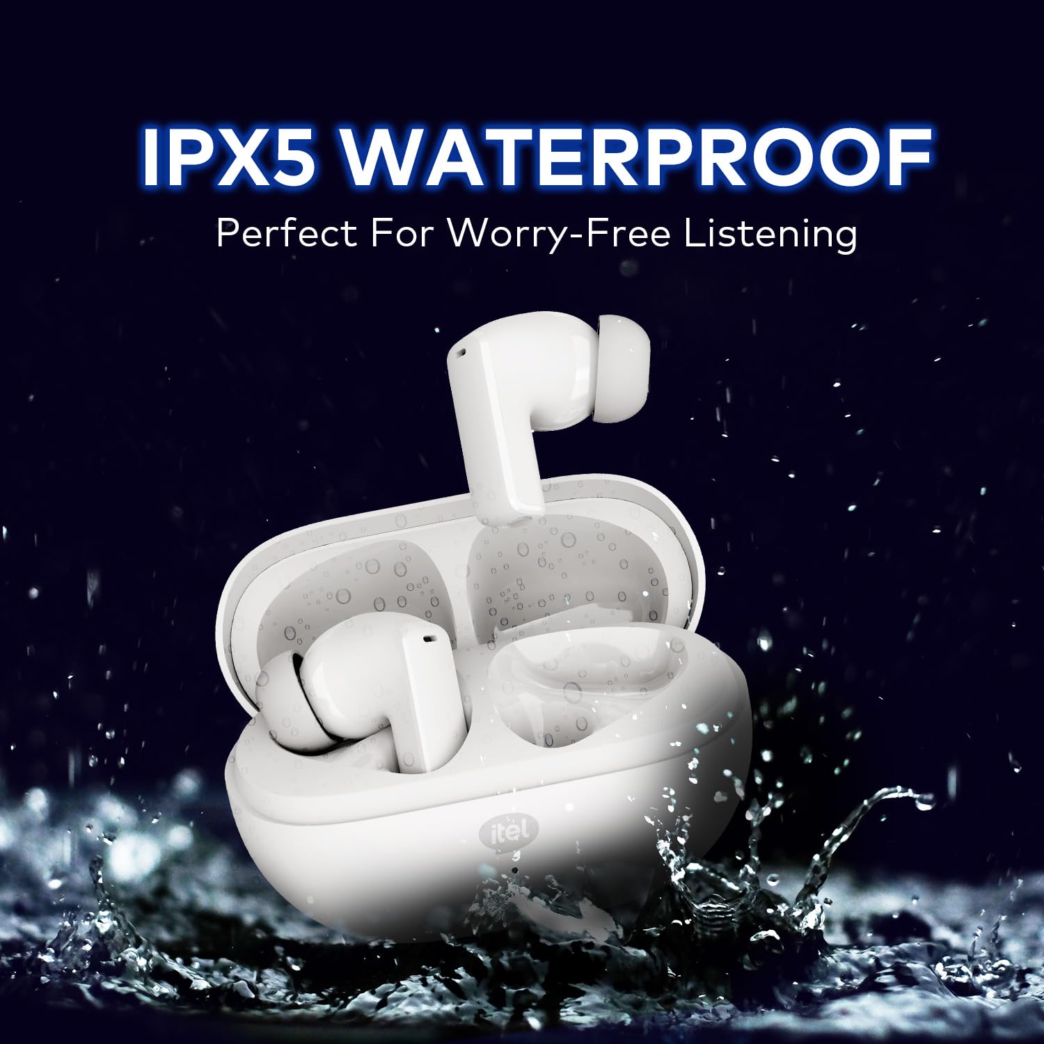 #Itel Rhythm Pro True Wireless Earbuds