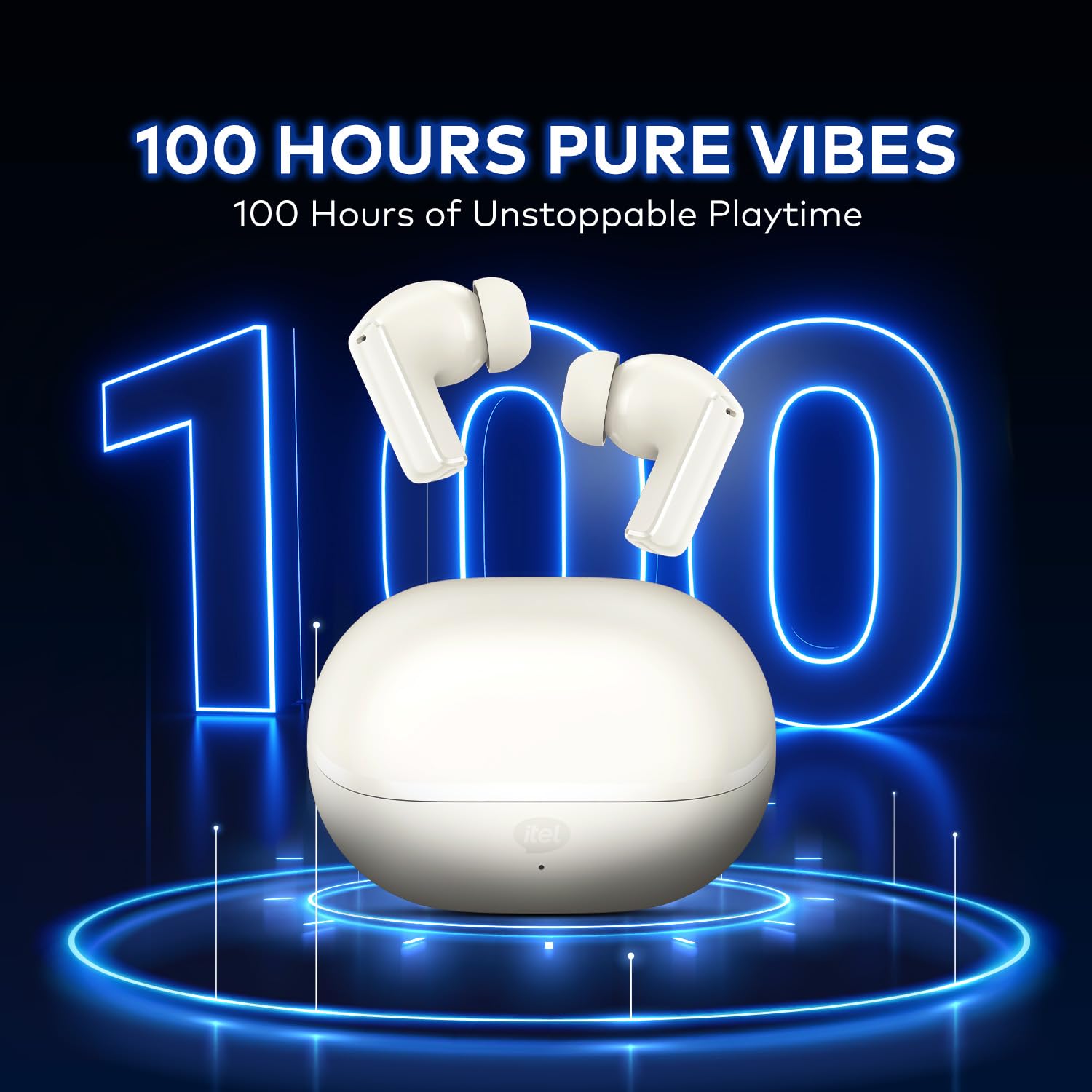 #Itel Rhythm Pro True Wireless Earbuds